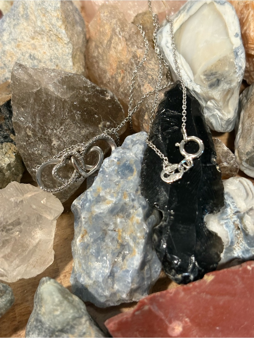 Sterling Silver Infinity Pendant Necklace - Silver